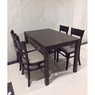 [ Xả kho ] Bộ bàn ăn gỗ tự nhiên vnxk