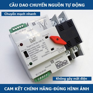 Chuyển nguồn tự động không gián đoạn ATS 2P 100A LW – chuyển nguồn không mất điện – DHDT