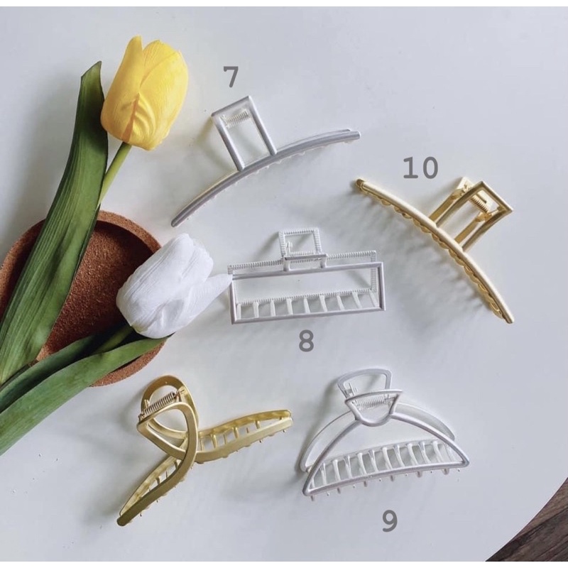 XẢ HÀNG- Kẹp tóc gắp Kim loại style Hàn Quốc