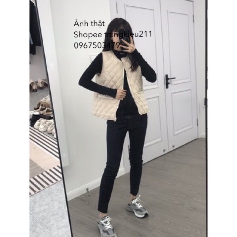 [Mã WARUN27 giảm 12k đơn 99k] [CÓ SẴN] ÁO GILE PHAO TRẦN | BigBuy360 - bigbuy360.vn