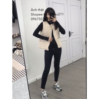 [CÓ SẴN] ÁO GILE PHAO TRẦN TRÁM