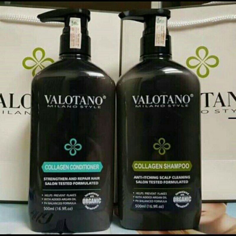 sd cặp dầu gội xả valotano