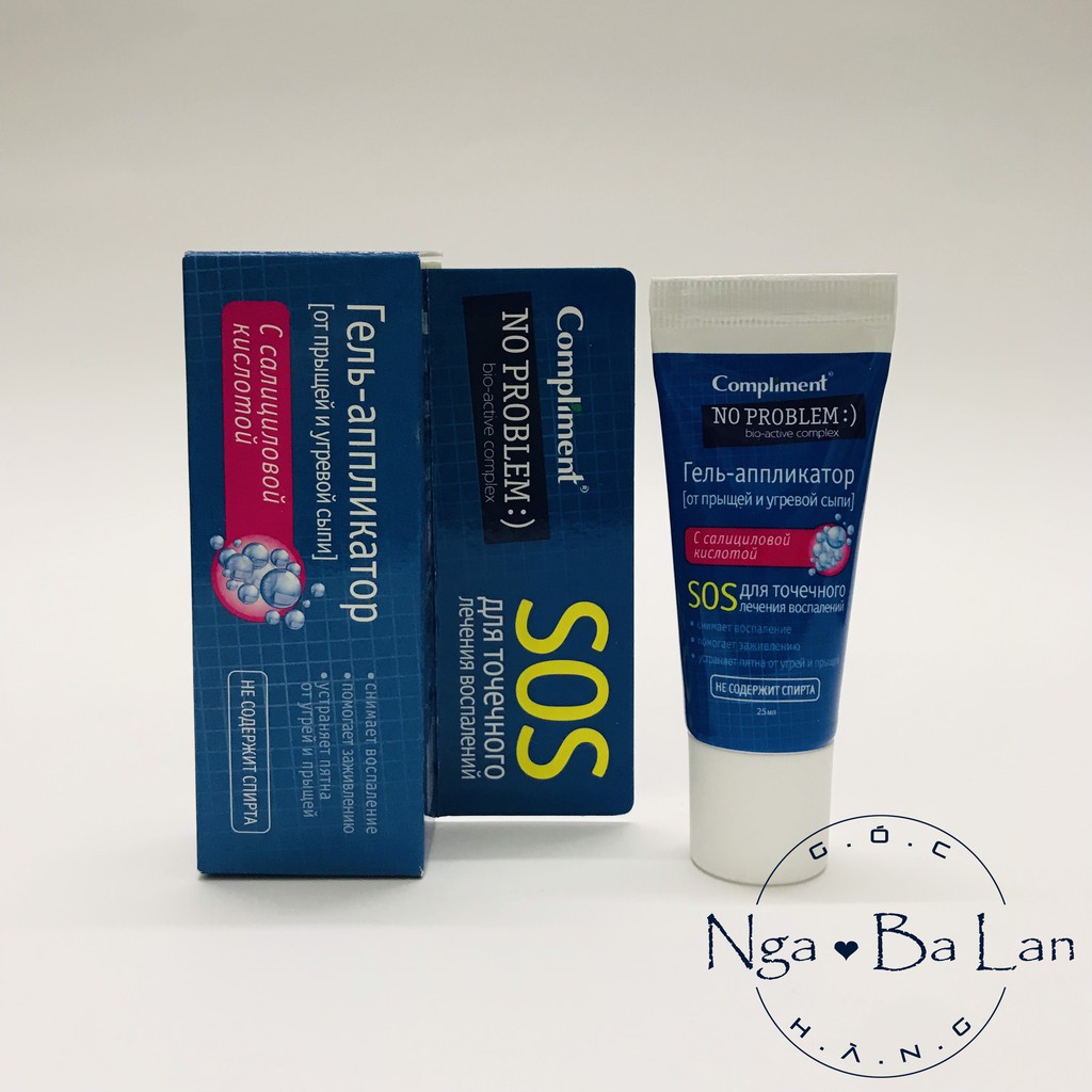 Gel SOS Compliment t.r.ị mụn trứng cá