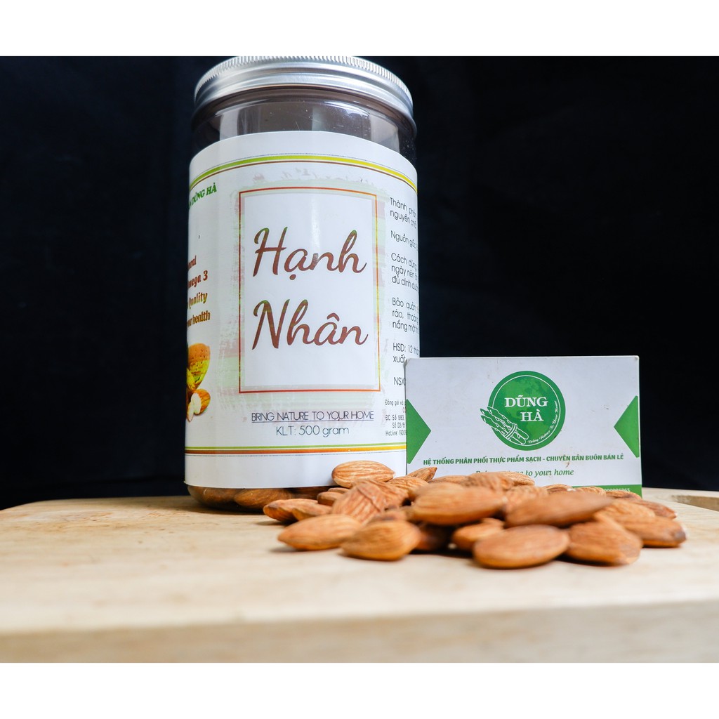 Nhân hạnh nhân chín tách vỏ 100gram và 500gram