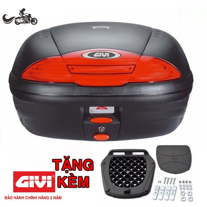 Thùng Sau 45 Lít Mã E450N Hàng Chính Hãng Givi Bảo Hành 2 Năm