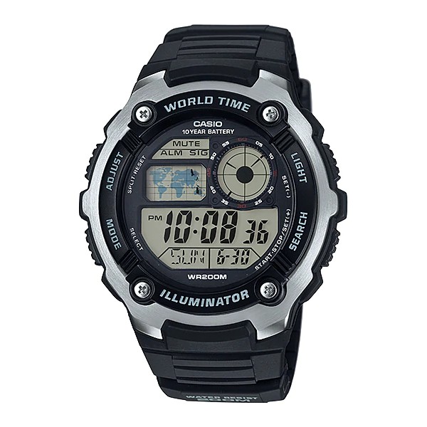 Đồng hồ nam dây nhựa Casio AE-2100W