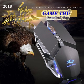 Chuột game thủ PANGYINGO Y09 mẫu mới 2018 thiết kế độc lạ có LED nhiều màu