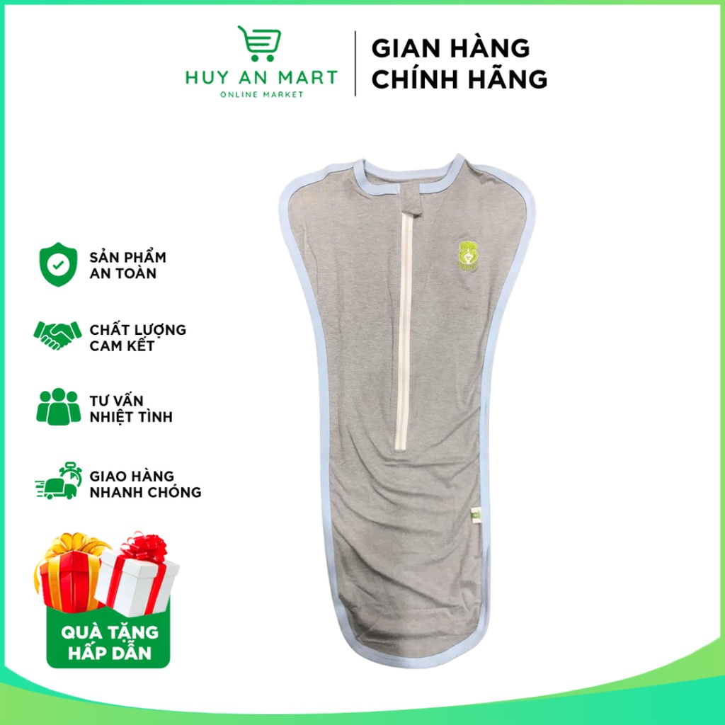 Túi ngủ cho bé CAO CẤP 100% COTTON giúp bé ngủ ngon