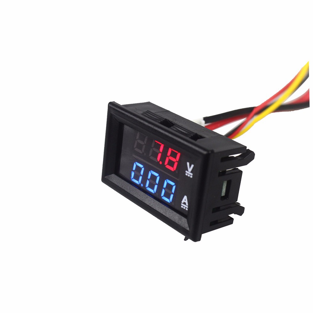 Đồng hồ đo điện áp DC0-100V 10A LED hiển thị số tiện dụng chất lượng cao - DC0-100V 10A