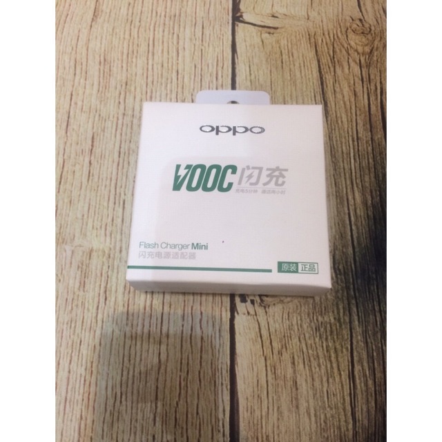 Củ sạc Oppo Vooc sạc nhanh Cho Máy F9, F11, F11 Pro,... Zin xịn 100% - Bảo hành 6 tháng