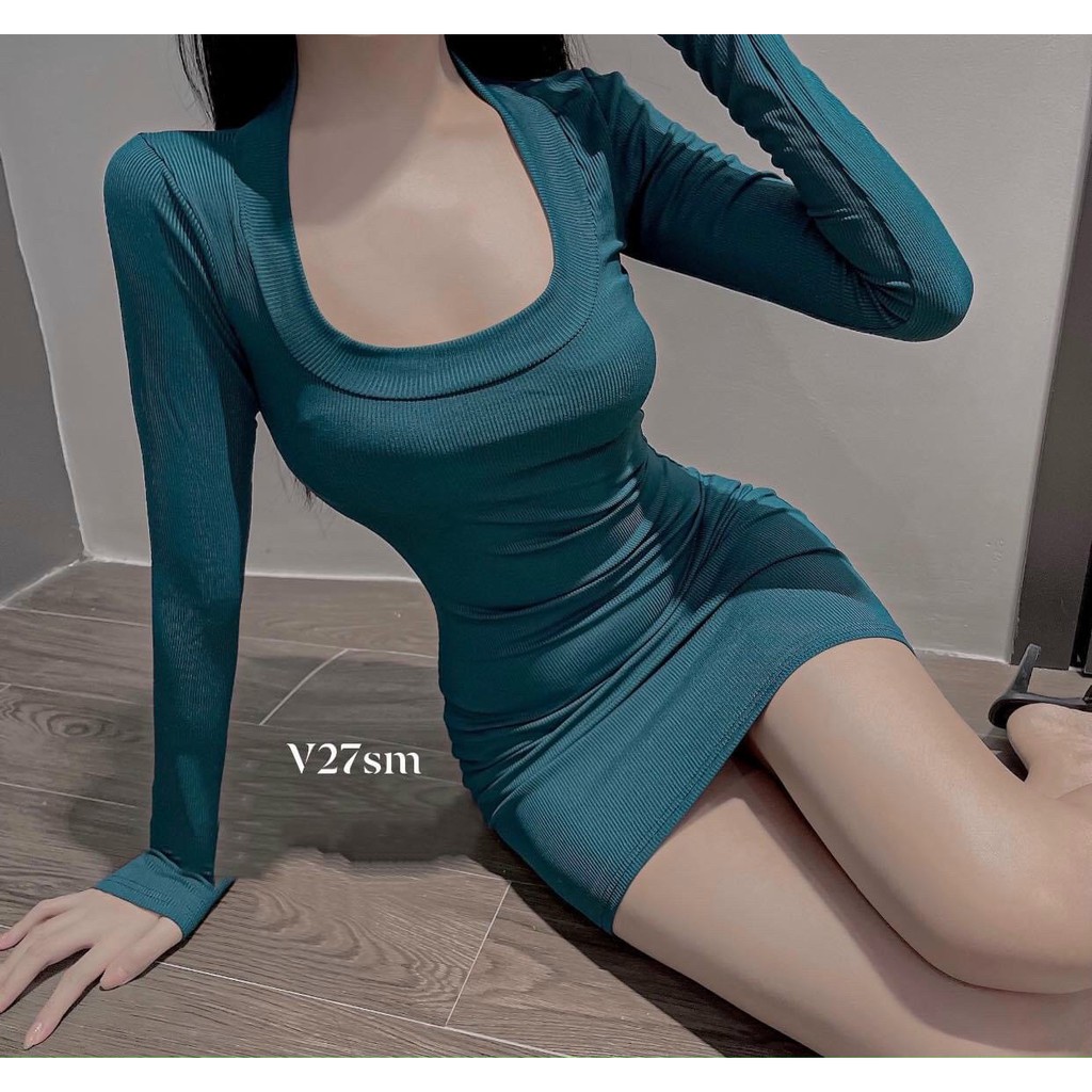 Đầm Váy Body Sang Chảnh Đầm Dự Tiệc Chất Thun Mã KH012 | BigBuy360 - bigbuy360.vn