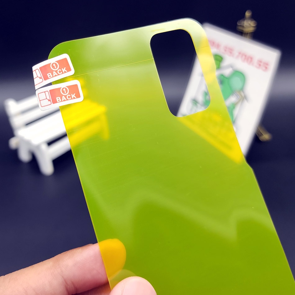 [Mặt Sau] Dán Lưng Dẻo TPU Samsung S20 PLUS Trong Suốt