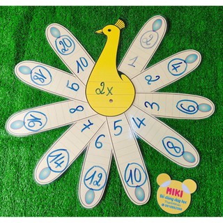 Chú công A4 10 đuôi (SIZE A4), giao màu ngẫu nhiên (Đồ Dùng Dạy Học)