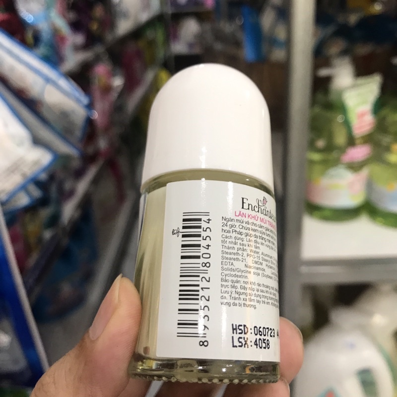  Lăn khử mùi trắng da Enchanteur White Romantic 25ml
