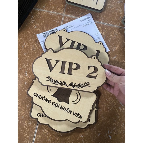 Bảng phòng VIP