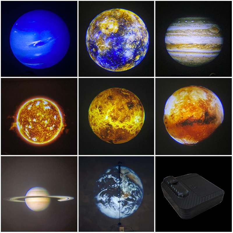 Đèn Chiếu Hình Hành Tinh Và Mặt Trăng Sáng Tạo Chất Lượng Cao