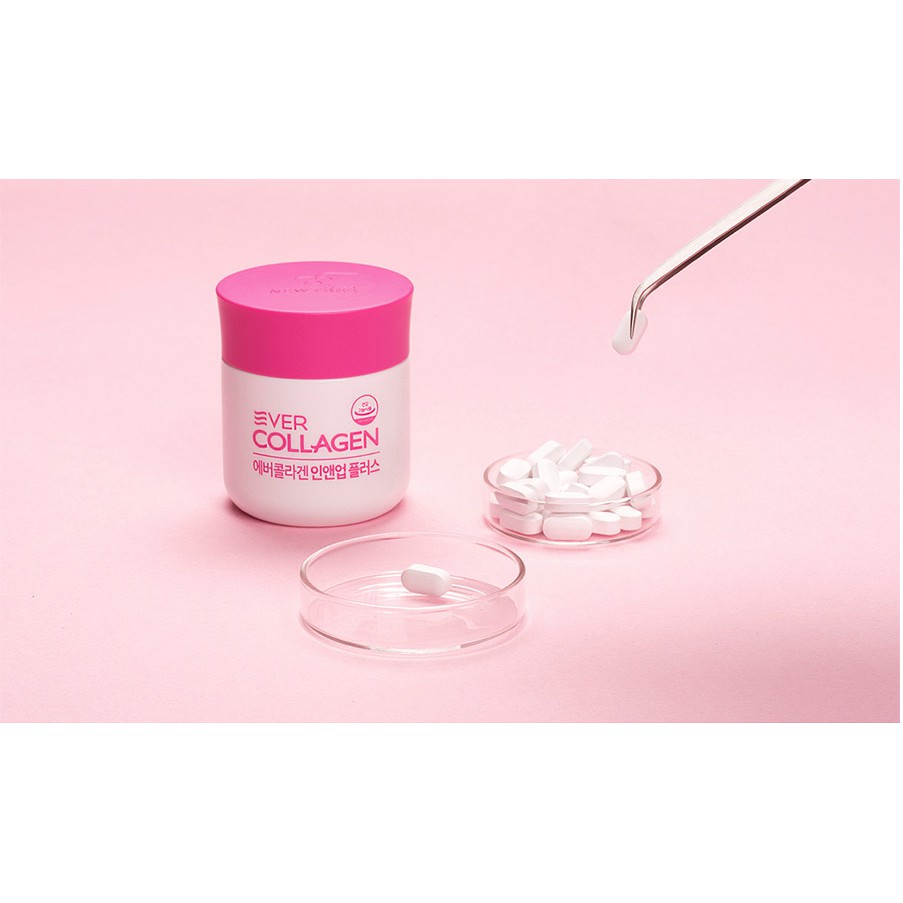 Bổ Sung Collagen Đẹp Da Ever Collagen In&Up Plus 750mg x 56 Viên