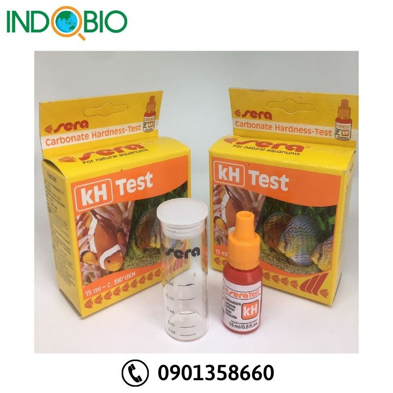 BỘ KIT TEST KIỀM  TRONG NƯỚC AO NUÔI TEST SERA - ĐỨC