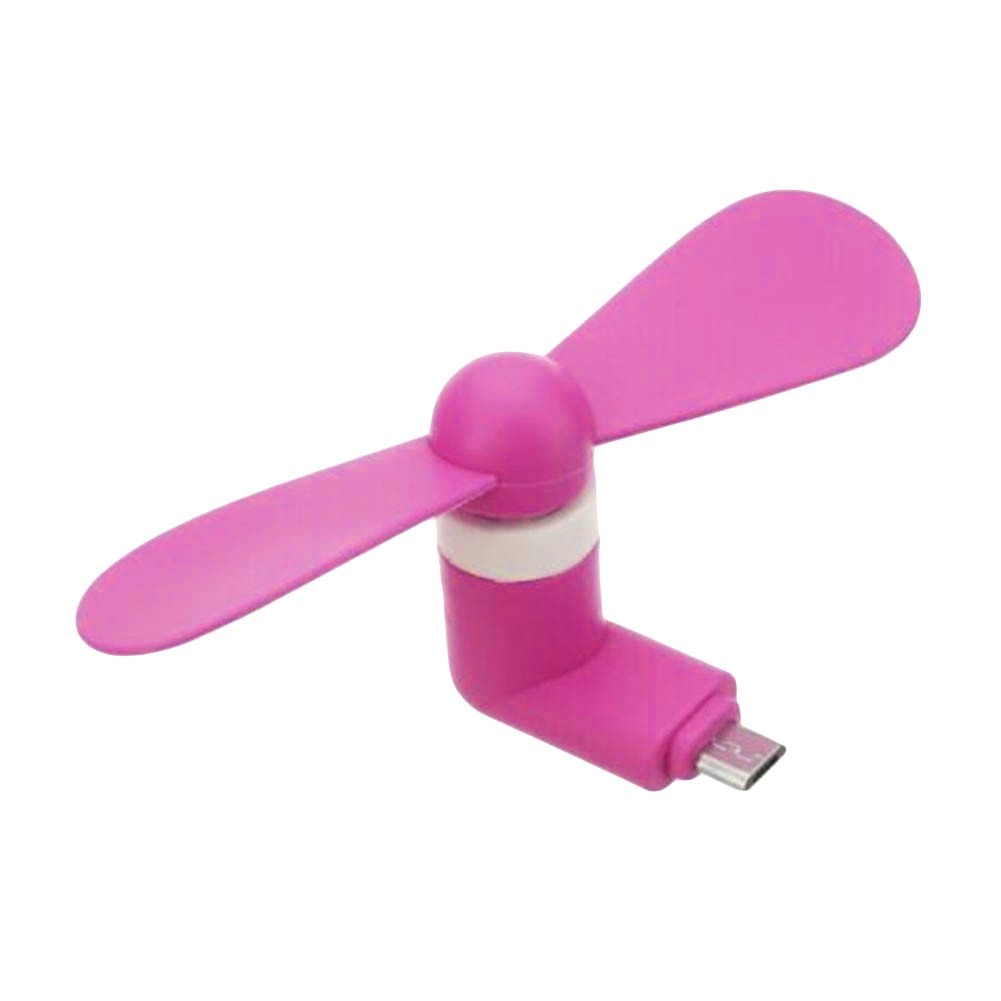 Summer Mini Portable Mute OTG Micro USB Mobile Phone Air Cooling Fan for Android S12