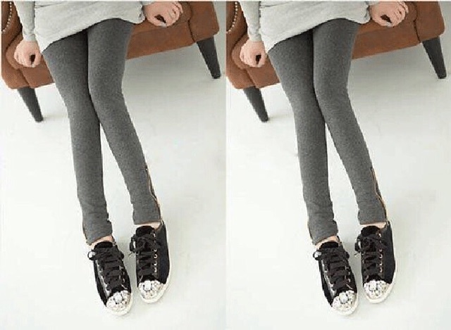 Quần legging nữ Navi có khoá kéo