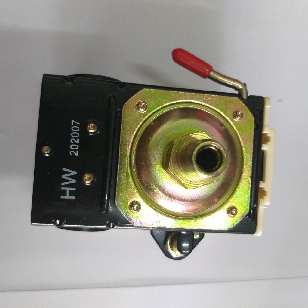 Rơ le áp suất máy nén khí chạy dây curoa ren ngoài 13mm