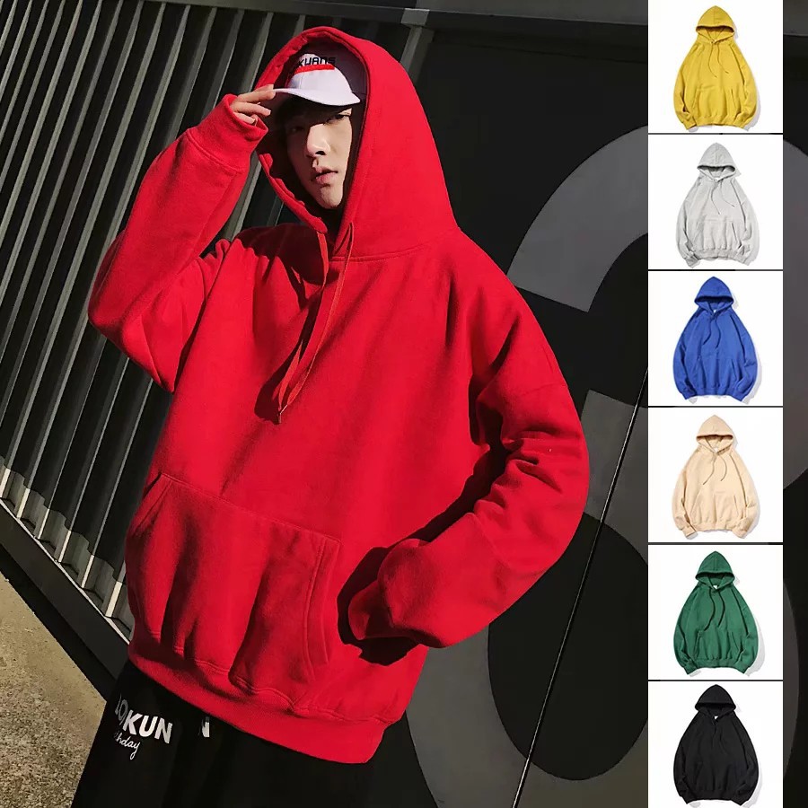 Áo Hoodies Có Nón Dài Tay Cỡ Lớn 100kg Hợp Thời Trang