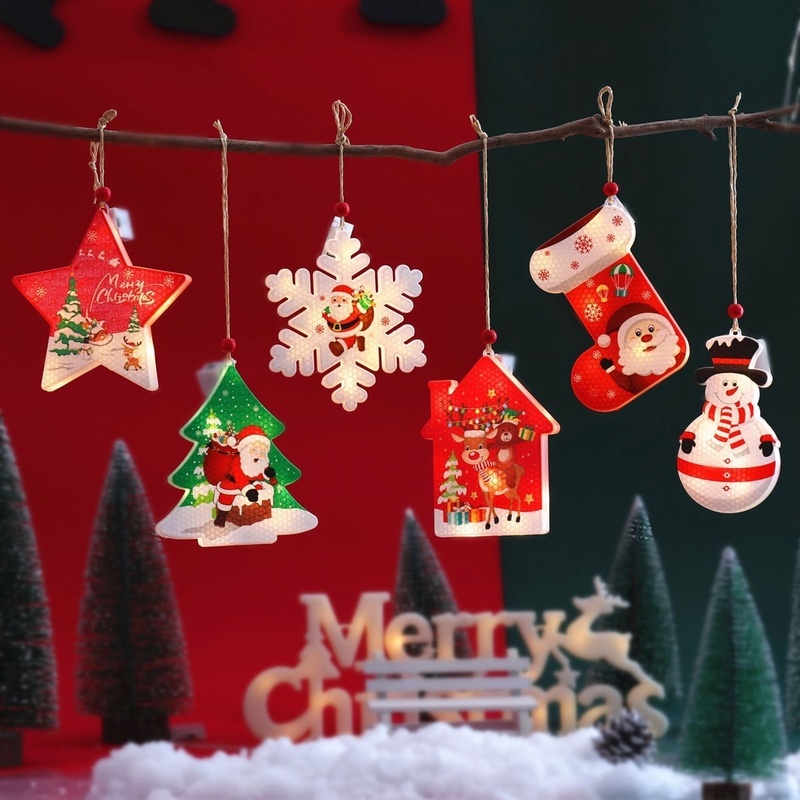 Dây đèn LED chống nước trang trí cây thông Noel