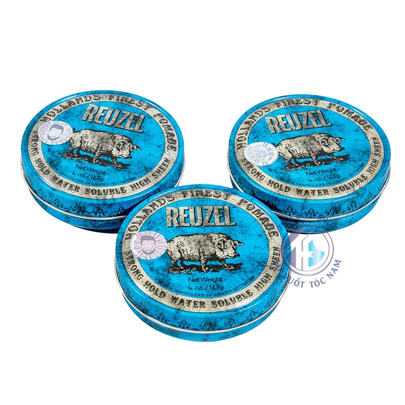 Pomade vuốt tóc Reuzel Blue Pomade 113g  chính hãng
