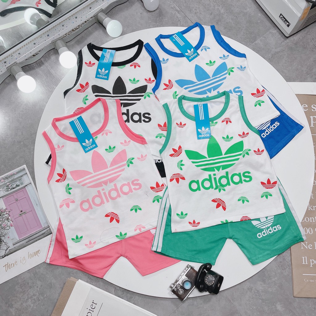 ✅ BỘ ADIDAS BA LỖ CHO BÉ TRAI BÉ GÁI COTTON 4 CHIỀU MỀM MỊN SIÊU THẤM HÚT MỒ HÔI