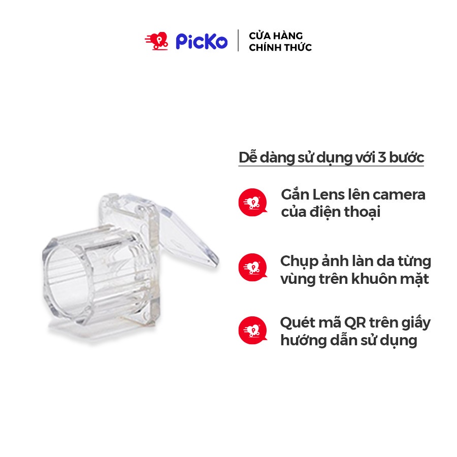 Lens soi da SKINFIT Thông minh, dễ dàng, tiện lợi chỉ sau vài bước đơn giản bạn có thể biết tình trang da của mình