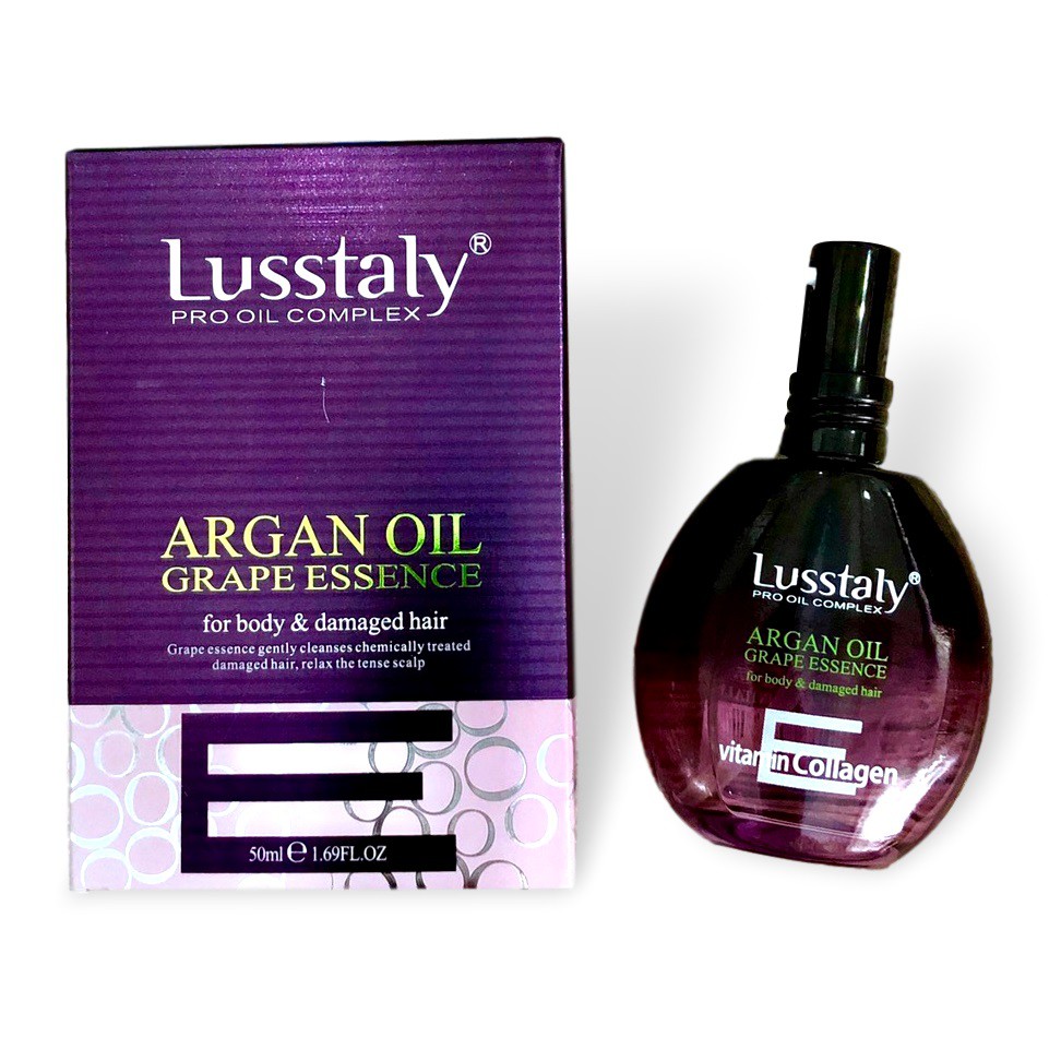 Tinh dầu dưỡng tóc Lusstaly Grape Argan Oil 50ml