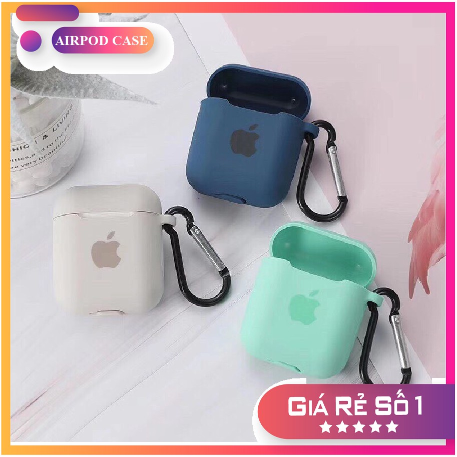 Bao silicons Airpods siêu mỏng chống bẫn nhiều màu sắc