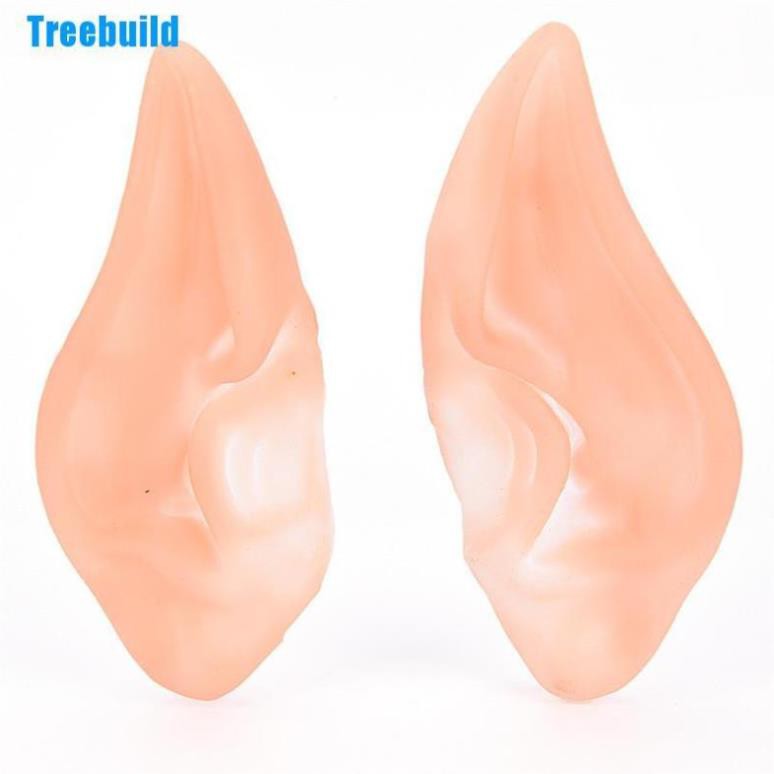 Hot Latex Prosthetic Fairy Pixie Elf Ear Halloween Costume Cosplay Stage Props Đẹp