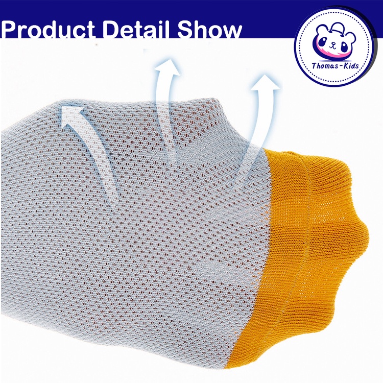 [THOMAS KIDS] Vớ Cotton Thoáng Khí Thời Trang Dành Cho Bé Trai Và Bé Gái Từ 1-12 Tuổi
