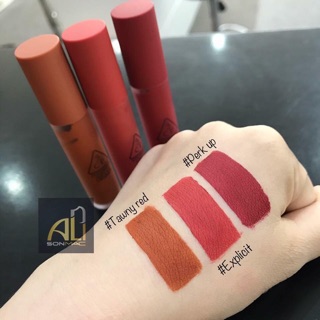 Son kem 3ce soft lip lacquer chuẩn auth