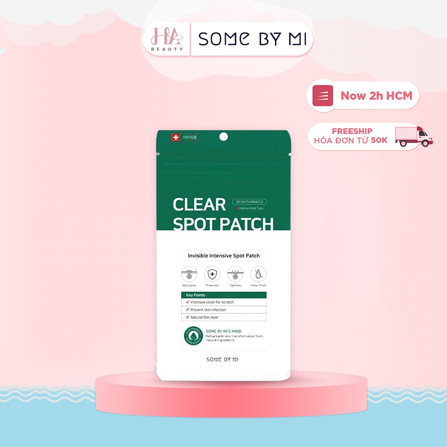 Miếng dán mụn Some By Mi Clear Spot Patch 18 miếng