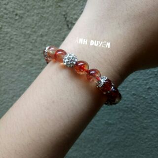 Ưu linh đỏ mix charm
