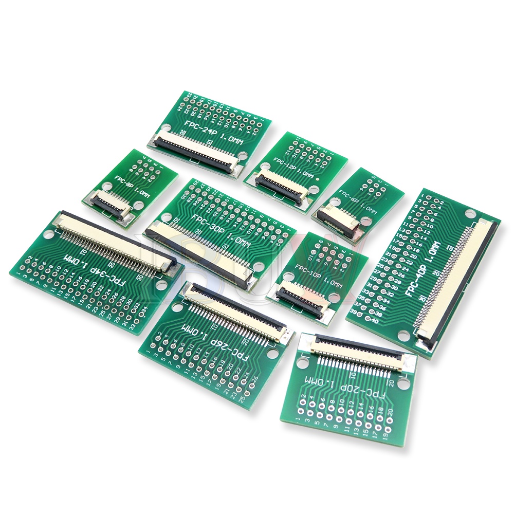 1 Bo Mạch Chuyển Đổi FFC 0.5MM 1.0MM PCB 6P~60P