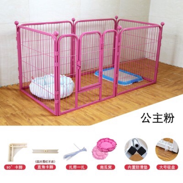 Quây hàng rào sắt sơn tĩnh điện Size S: 60cm * 60cm * 60cm (4 miếng kèm gói quà)