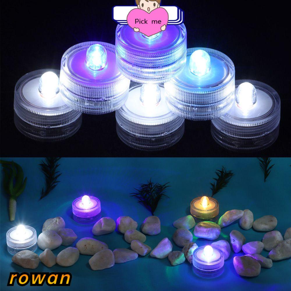 Đèn LED mini chống thấm nước hình cây nến nhiều màu trang trí bể cá cao cấp