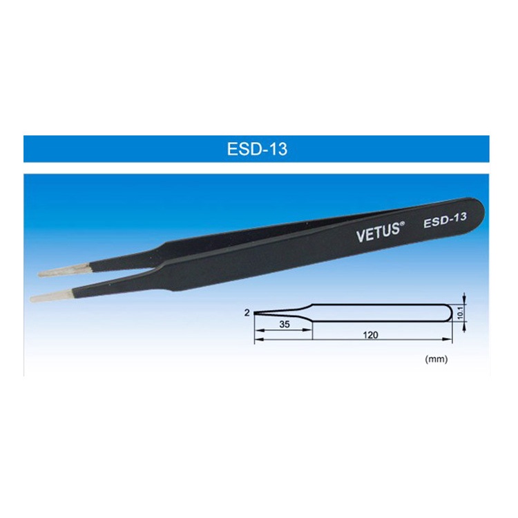 Nhíp VETUS ESD-10,ESD-11,ESD-12,ESD-13,ESD-14,ESD-15,ESD-16,ESD-17 chống tĩnh điện