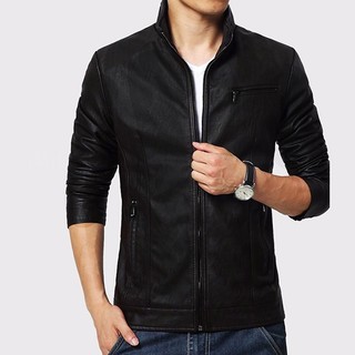 (tomboy) (M, L, XL) Áo khoác da nam