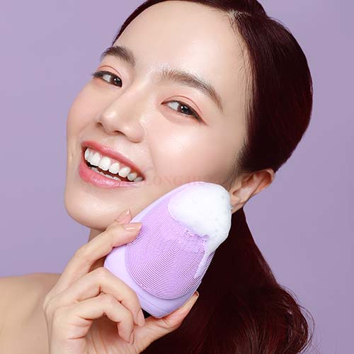 Máy rửa mặt Emmié by HappySkin Premium Facial Cleansing Brush - Hàng chính hãng