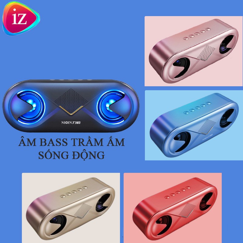 Loa bluetooth không dây S6 cao cấp, chất lượng âm thanh chuẩn