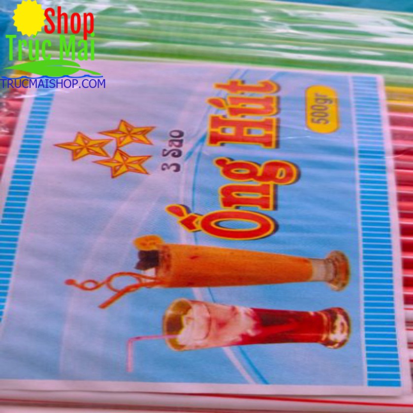 Ống hút nước 1000g khoảng 1000 cái  (6×180mm)
