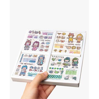 HỘP 100 TẤM DÁN STICKER