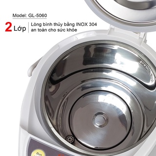 Bình thủy điện Gali GL-5060