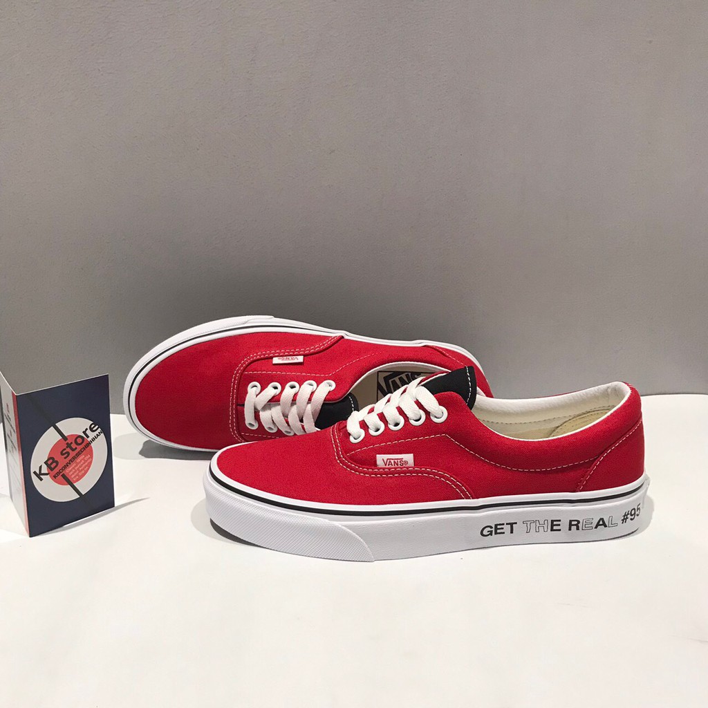 Giày Vans Get Era 95 đỏ