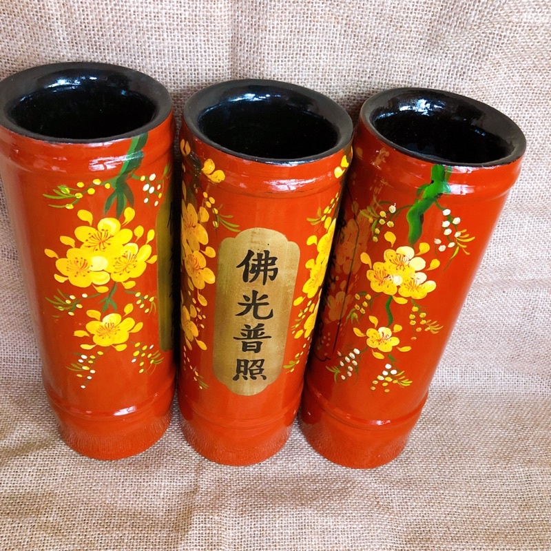 Ống nhang bông mai vàng thờ cúng 26CM/32CM/32CM ĐẠI