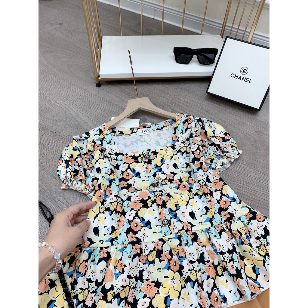 Set đồ nữ cá tính, set quần sóc áo quây đi chơi sang chảnh mùa hè đẹp 8A00037 | BigBuy360 - bigbuy360.vn